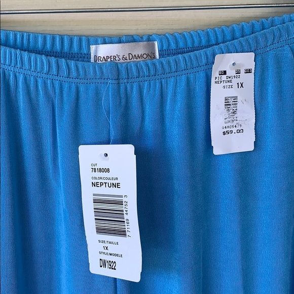 Silky pull-on pant - size 1X - Picture 2 of 4